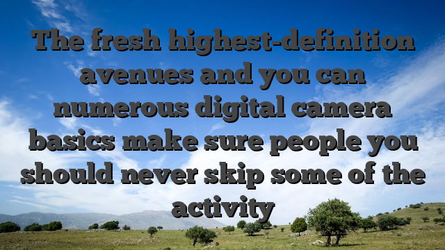 The fresh highest-definition avenues and you can numerous digital camera basics make sure people you should never skip some of the activity