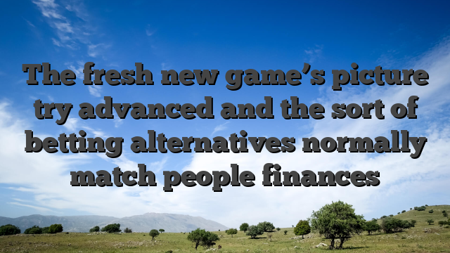 The fresh new game’s picture try advanced and the sort of betting alternatives normally match people finances