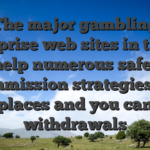 The major gambling enterprise web sites in the uk help numerous safer commission strategies for places and you can withdrawals