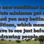 The new conditions is the absolute minimum put needs and you may betting conditions, which members have to see just before withdrawing people profits