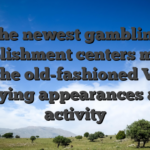 The newest gambling establishment centers mostly into the old-fashioned Vegas playing appearances and activity
