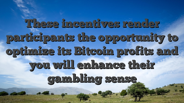 These incentives render participants the opportunity to optimize its Bitcoin profits and you will enhance their gambling sense