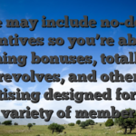 These may include no-deposit incentives so you’re able to matching bonuses, totally free revolves, and other advertising designed for every variety of member