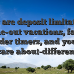 They are deposit limitations, time-out vacations, facts consider timers, and you may care about-different