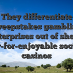 They differentiate sweepstakes gambling enterprises out of sheer, play-for-enjoyable societal casinos