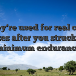 They’re used for real cash prizes after you struck the minimum endurance