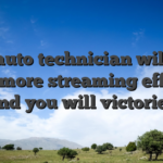 This auto technician will give you more streaming effects and you will victories