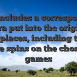 This includes a corresponding extra put into the original sixth places, including totally free spins on the chosen games