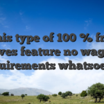 This type of 100 % free revolves feature no wagering requirements whatsoever