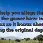 To help you allege that it extra, the gamer have to come across so it bonus ahead of doing the original deposit