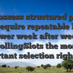 To possess structured pages who require repeatable bonus power week after week, RollingSlots the most important selection right here