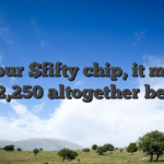 To your $fifty chip, it means $2,250 altogether bets