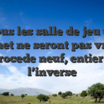 Tous les salle de jeu un tantinet ne seront pas vrai un procede neuf, entier a l’inverse