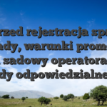 Tuz przed rejestracja sprawdz zasady, warunki promocji, stala sadowy operatora oraz zasady odpowiedzialnej gra