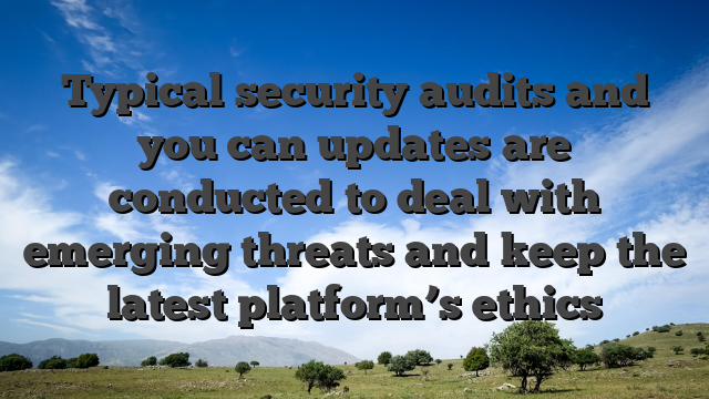 Typical security audits and you can updates are conducted to deal with emerging threats and keep the latest platform’s ethics