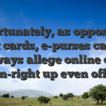 Unfortunately, as opposed to debit cards, e-purses can not be always allege online casino sign-right up even offers