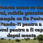 Urmatoarea exact ce deschizi jocul, rotirile gratuite se intampla sa fie Posiuni, permi?andu-?i pentru a fi joci in locul pentru a fi capabil depui menta