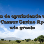Verken de opwindende wereld van Cazeus Casino App en win groots
