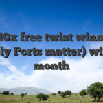 WR 10x free twist winnings (merely Ports matter) within a month
