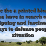 While the a printed blogger, he have in search of intriguing and fascinating ways to defense people situation