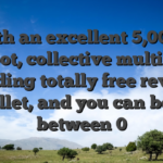 With an excellent 5,000x jackpot, collective multipliers regarding totally free revolves bullet, and you can bets between 0