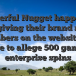 Wonderful Nugget happens to be giving their brand new members on the website the chance to allege 500 gambling enterprise spins