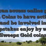 You can access online game with Coins to have activity, and be involved in sweepstakes enjoy by way of Sweeps Gold coins