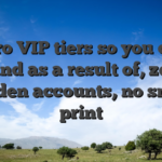 Zero VIP tiers so you can grind as a result of, zero hidden accounts, no small print