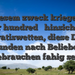Zu diesem zweck kriegen Die leser hundred � hinsichtlich Gratiswetten, diese Die kunden nach Belieben gebrauchen fahig sein