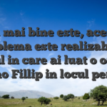 ?i mai bine este, acest Problema este realizabil in cazul in care ai luat o oferta casino Fillip in locul perplex