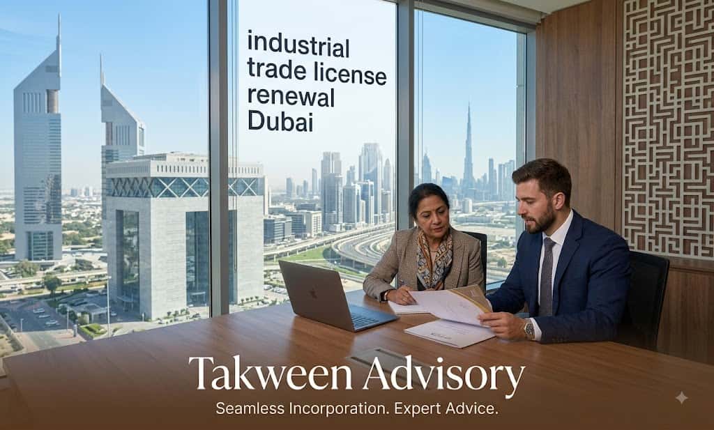 industrial trade license renewal Dubai - Takween Advisory