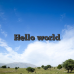 Hello world