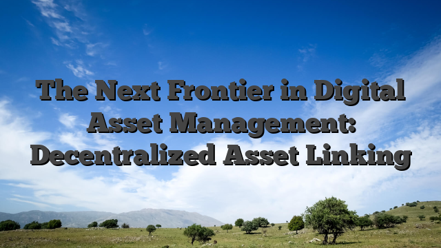 The Next Frontier in Digital Asset Management: Decentralized Asset Linking