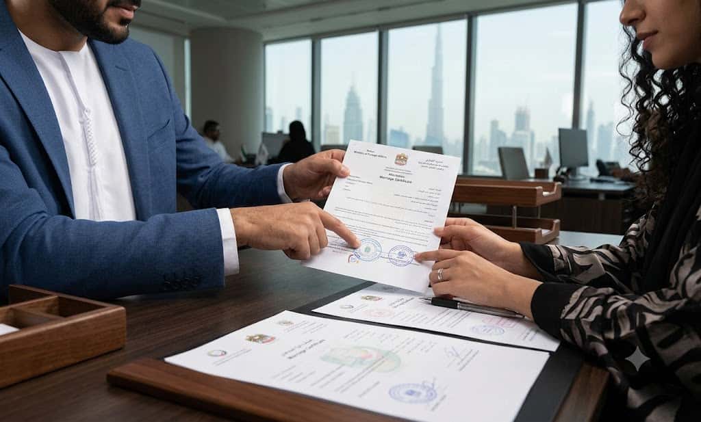 marriage certificate attestation in Dubai - Takween Advisory