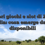 Migliori giochi e slot di 21 Bets in Italia: cosa emerge dai dati disponibili